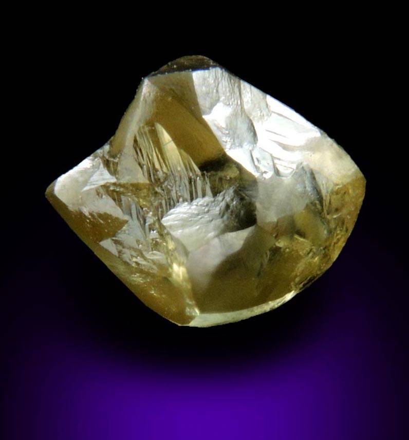 1.71 carat fancy yellowish-green irregular rough diamond 1.71 carat fancy yellowish-green irregular rough diamond