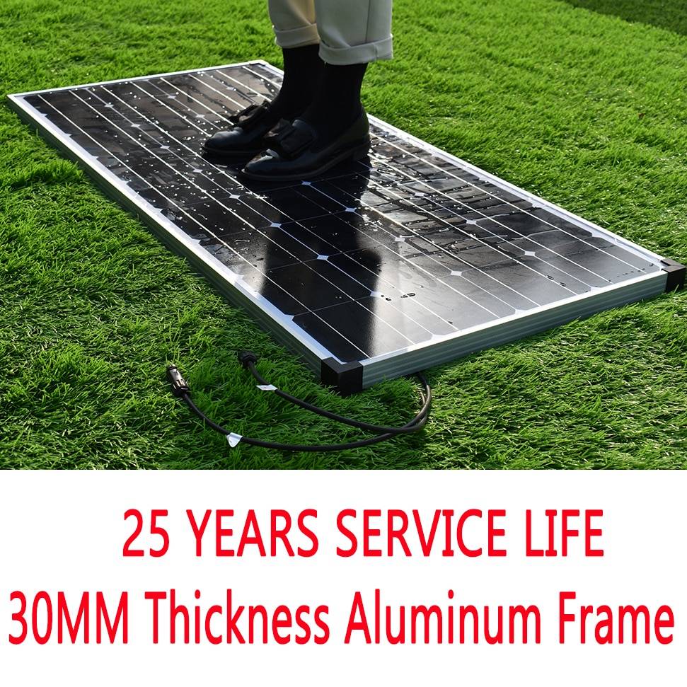 25 Years Service Life 30MM Thickness Aluminum Frame Glass Solar Panel 30W 60W 100W 200W 140W 280W 36 Cell 12V 18V Ships From : China|SPAIN|Russian Federation|France|Czech Republic 25 Years Service Life 30MM Thickness Aluminum Frame Glass Solar Panel 30W 60W 100W 200W 140W 280W 36 Cell 12V 18V Ships From : China|SPAIN|Russian Federation|France|Czech Republic
