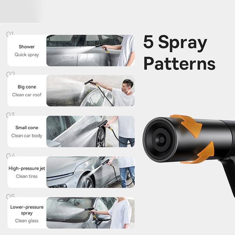 Baseus Car Washer Gun High Pressure Water Washer Spray Nozzle Cleaner For Auto Home Garden Wash Cleaning Car Washing Accessories Color : 7.5M water pipe|15M water pipe|30M water pipe Baseus Car Washer Gun High Pressure Water Washer Spray Nozzle Cleaner For Auto Home Garden Wash Cleaning Car Washing Accessories Color : 7.5M water pipe|15M water pipe|30M water pipe