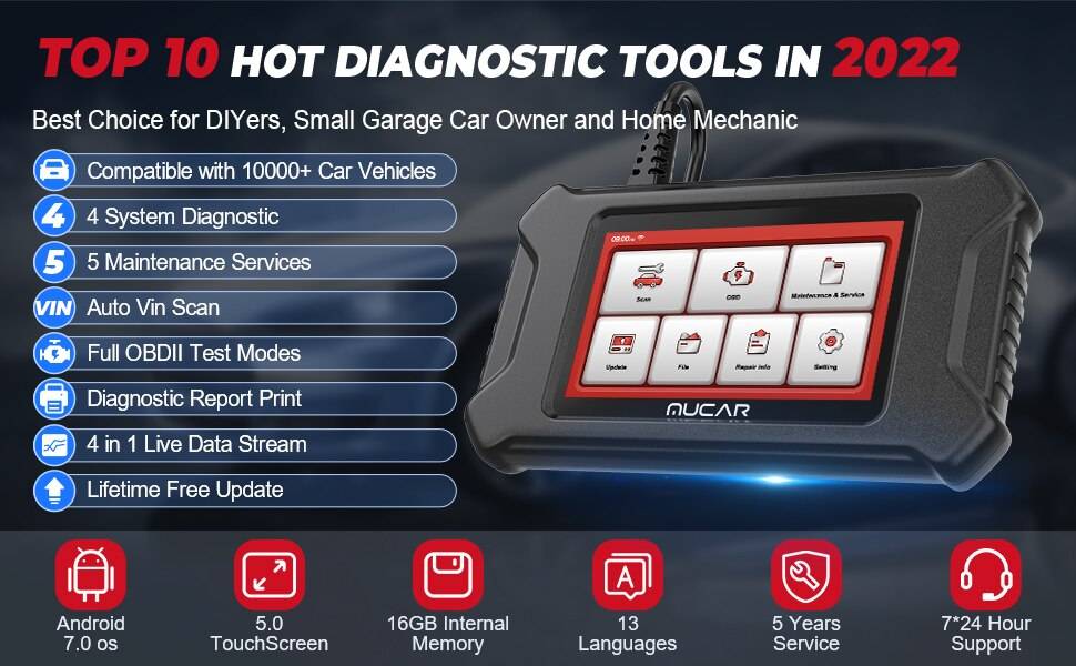 MUCAR CDE900 OBD2 Car Diagnostic Tool Engine TCM ABS SRS System Auto Car Code Reader for Mechanics Scanner Lifetime Free Upgrade MUCAR CDE900 OBD2 Car Diagnostic Tool Engine TCM ABS SRS System Auto Car Code Reader for Mechanics Scanner Lifetime Free Upgrade