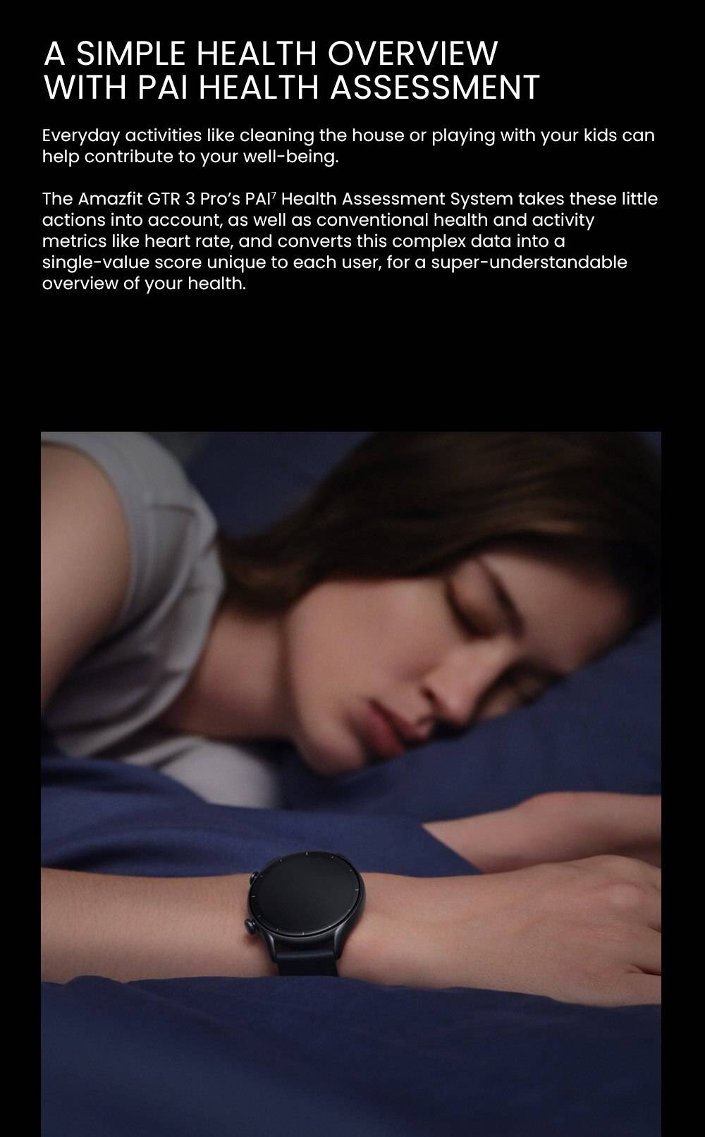 New Amazfit GTR 3 Pro GTR3 Pro GTR-3 Pro Smartwatch AMOLED Display Zepp OS App 12-day Battery Life Watch for Andriod