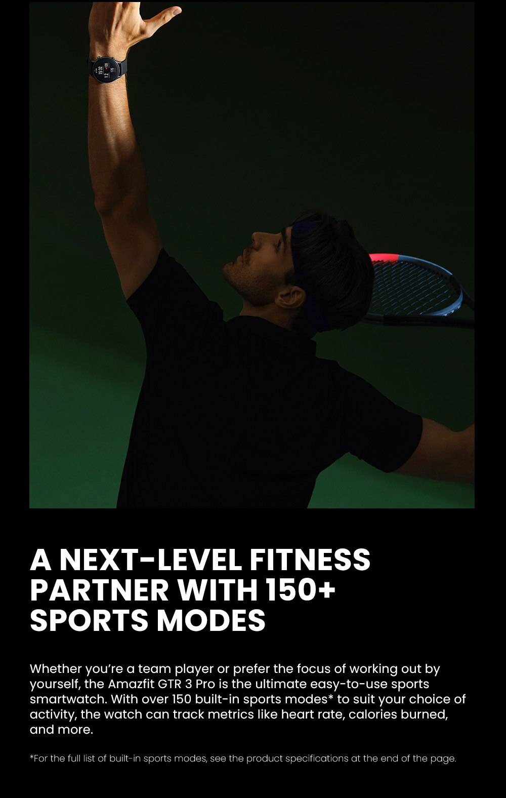 New Amazfit GTR 3 Pro GTR3 Pro GTR-3 Pro Smartwatch AMOLED Display Zepp OS App 12-day Battery Life Watch for Andriod