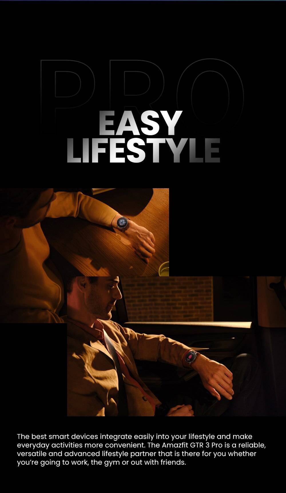 New Amazfit GTR 3 Pro GTR3 Pro GTR-3 Pro Smartwatch AMOLED Display Zepp OS App 12-day Battery Life Watch for Andriod