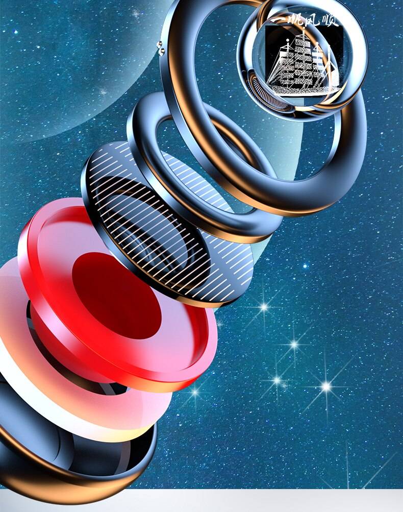 Solar Car Air Freshener Rotating Aromatherapy Diffusing Accessories Interior Durable Original Perfume For Men And Women