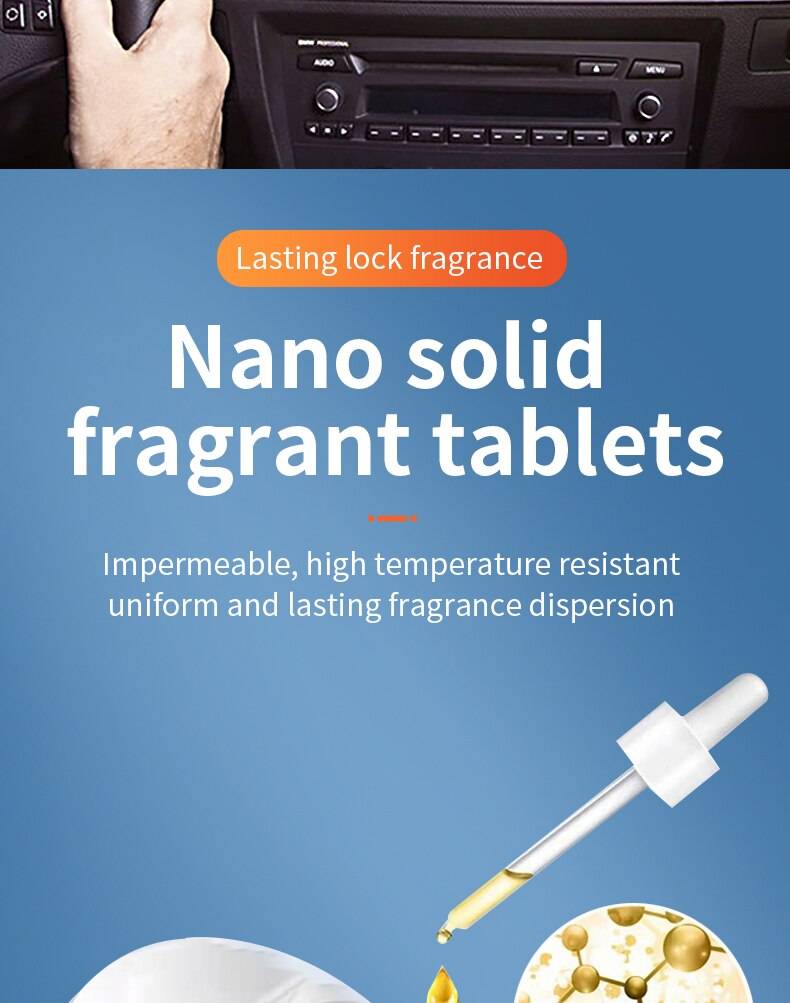 Solar Car Air Freshener Rotating Aromatherapy Diffusing Accessories Interior Durable Original Perfume For Men And Women