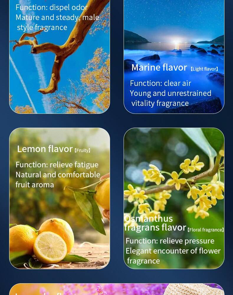 Solar Car Air Freshener Rotating Aromatherapy Diffusing Accessories Interior Durable Original Perfume For Men And Women