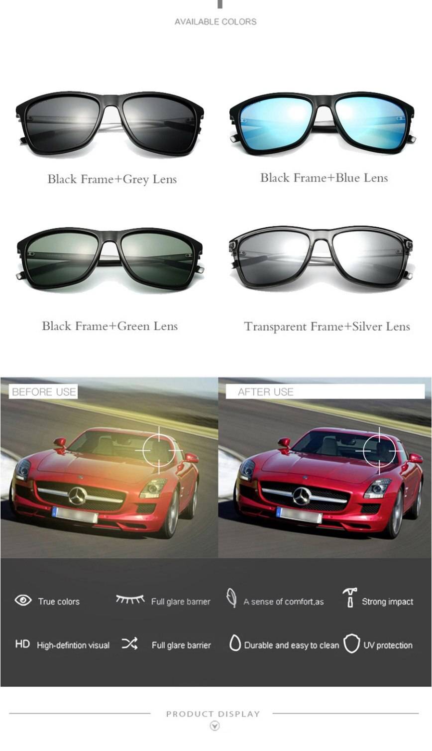 VEITHDIA Brand 2021 Unisex Retro Aluminum+TR90 Sunglasses Polarized Lens Vintage Eyewear Accessories Sun Glasses For Men/Women 2