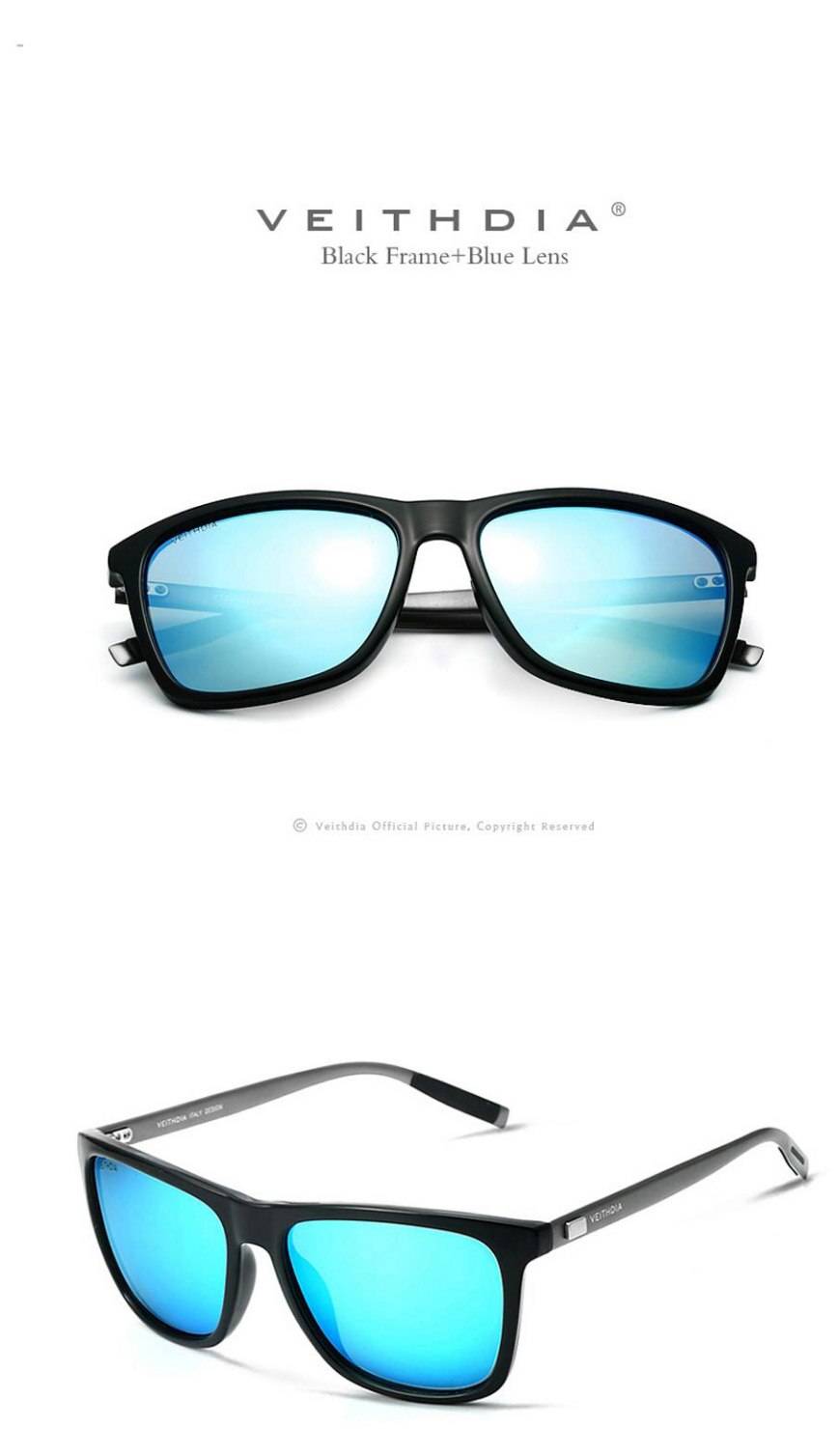 VEITHDIA Brand 2021 Unisex Retro Aluminum+TR90 Sunglasses Polarized Lens Vintage Eyewear Accessories Sun Glasses For Men/Women 2