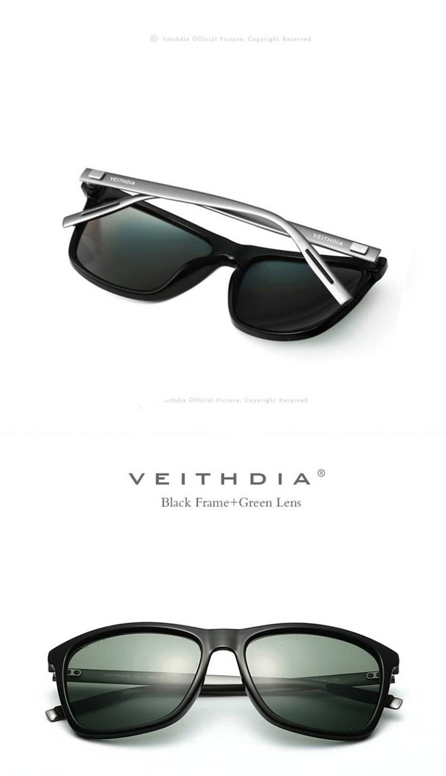 VEITHDIA Brand 2021 Unisex Retro Aluminum+TR90 Sunglasses Polarized Lens Vintage Eyewear Accessories Sun Glasses For Men/Women 2