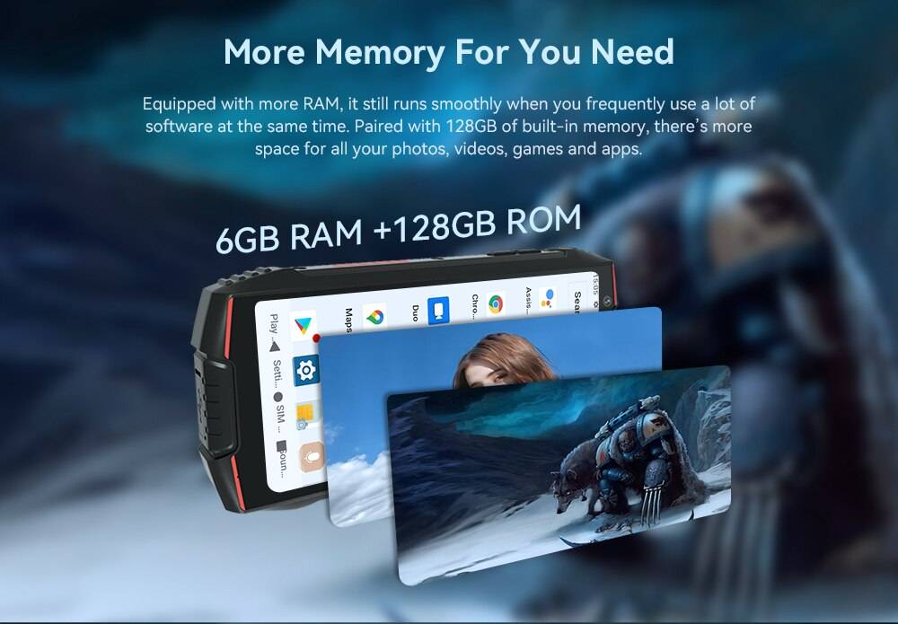 World Premiere,Cubot KingKong MINI 3, 4.5" Mini Smartphone, Helio G85 Octa-Core, 6GB+128GB, Dual SIM,NFC Waterproof Rugged Phone