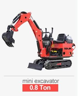 JKW-08 Mini Excavator Small Digger 0.8 Ton 1 Ton Micro Digging Machine With Attachments JKW-08 Mini Excavator Small Digger 0.8 Ton 1 Ton Micro Digging Machine With Attachments