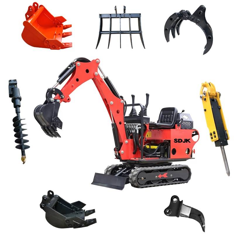 JKW-08 Mini Excavator Small Digger 0.8 Ton 1 Ton Micro Digging Machine With Attachments Color : JKW-08EXCAVATOR|JKW-10EXCAVATOR|JKW-12EXCAVATOR JKW-08 Mini Excavator Small Digger 0.8 Ton 1 Ton Micro Digging Machine With Attachments Color : JKW-08EXCAVATOR|JKW-10EXCAVATOR|JKW-12EXCAVATOR