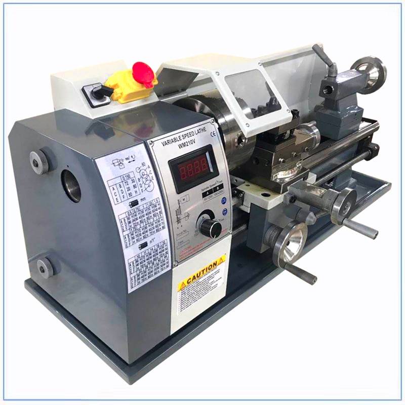 New Model WM210V Metal Lathe Machine Metric and Inch Thread Metal Wood Turning 1100W Brushless Motor Lathe Wood Ships From : China|Russian Federation New Model WM210V Metal Lathe Machine Metric and Inch Thread Metal Wood Turning 1100W Brushless Motor Lathe Wood Ships From : China|Russian Federation