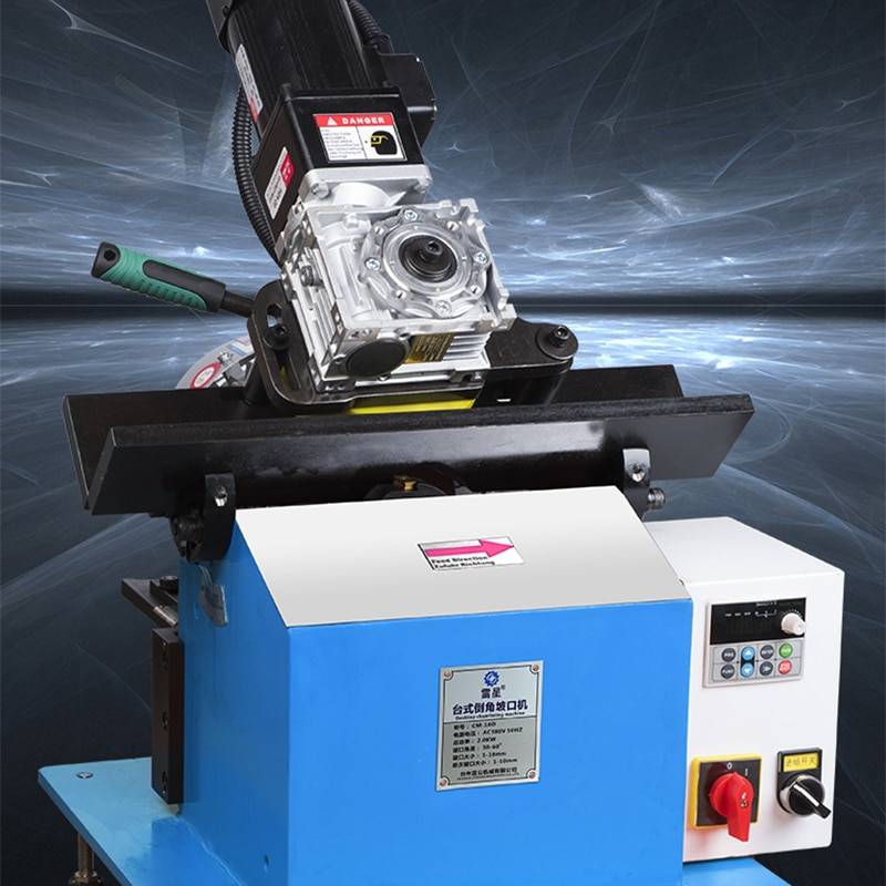 Small desktop milling machine 10D automatic traveling steel plate beveling machine small plate chamfering machine Small desktop milling machine 10D automatic traveling steel plate beveling machine small plate chamfering machine