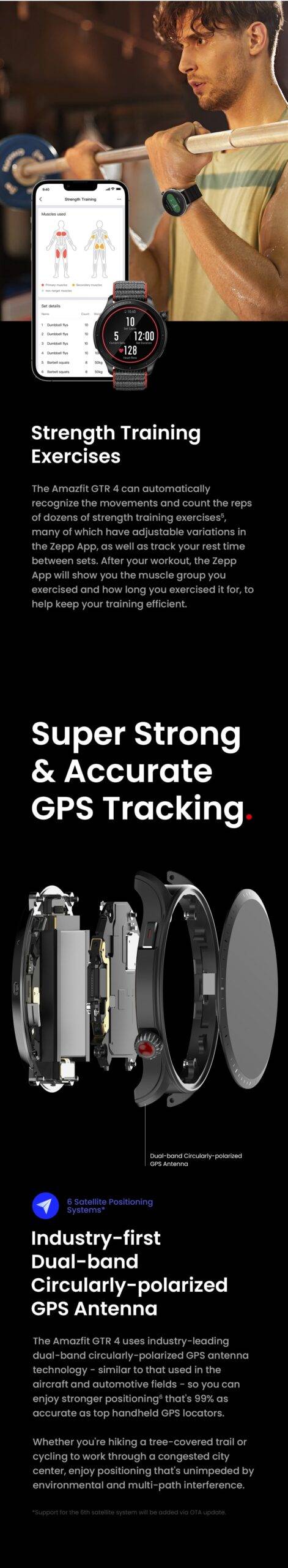 [World Premiere] Amazfit GTR 4 GTR4 Smartwatch 150 Sports Modes Bluetooth Phone Calls Smart Watch With Alexa Built-in