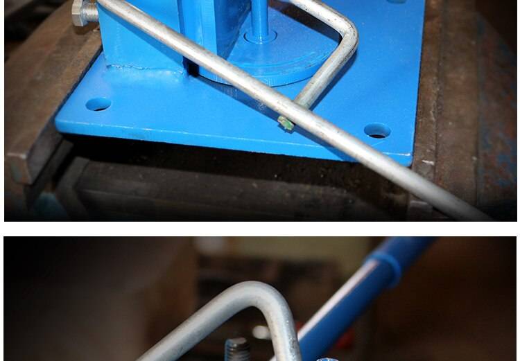 Upgraded versio Round steel bending machine, steel bending device, wire rod manual bending device,manual bending stainless steel