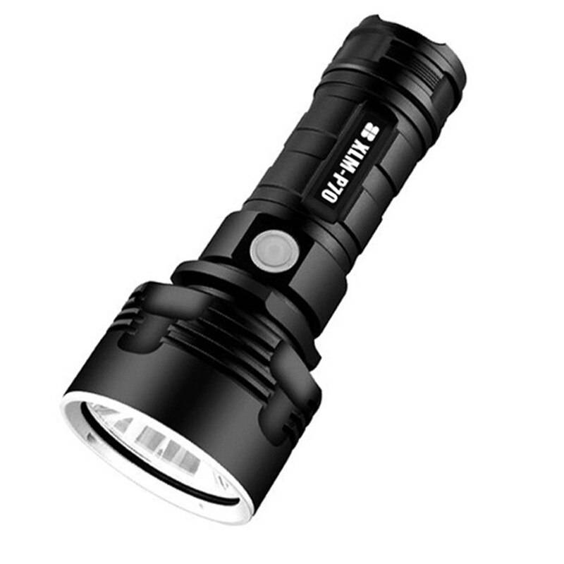 Super Powerful LED Flashlight L2 P70 Tactical Torch USB Rechargeable Linterna Waterproof Lamp Ultra Bright Lantern Camping Color : L2|P70 Super Powerful LED Flashlight L2 P70 Tactical Torch USB Rechargeable Linterna Waterproof Lamp Ultra Bright Lantern Camping Color : L2|P70