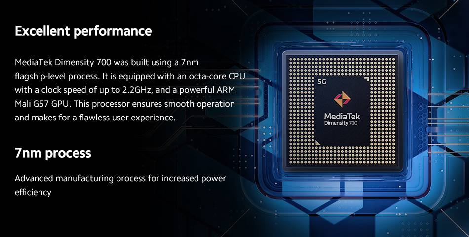 [World Premiere In Stock] Global Version Xiaomi Redmi Note 10 5G NFC Smartphone Dimensity 700 90Hz Display 48MP Camera 5000mAh