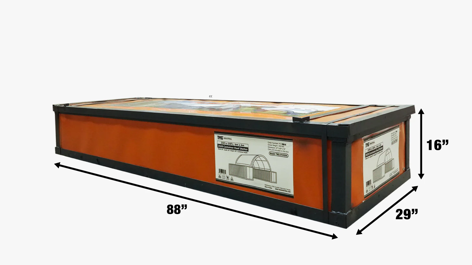 Protect Your Assets with the TMG Industrial 20′ x 20′ PE Fabric Container Shelter – Engineered for Durability and Dependability! Home & Household Items Home, Household & Industrial Products Machinery, Tools, & Furniture Protect Your Assets with the TMG Industrial 20' x 20' PE Fabric Container Shelter - Engineered for Durability and Dependability! Home & Household Items Home, Household & Industrial Products Machinery, Tools, & Furniture