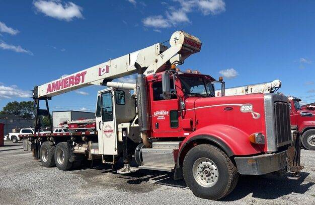 National 900H Straight Boom on 2012 Peterbilt 357 S 6×4 Crane Boom Truck National 900H Straight Boom on 2012 Peterbilt 357 S 6x4 Crane Boom Truck