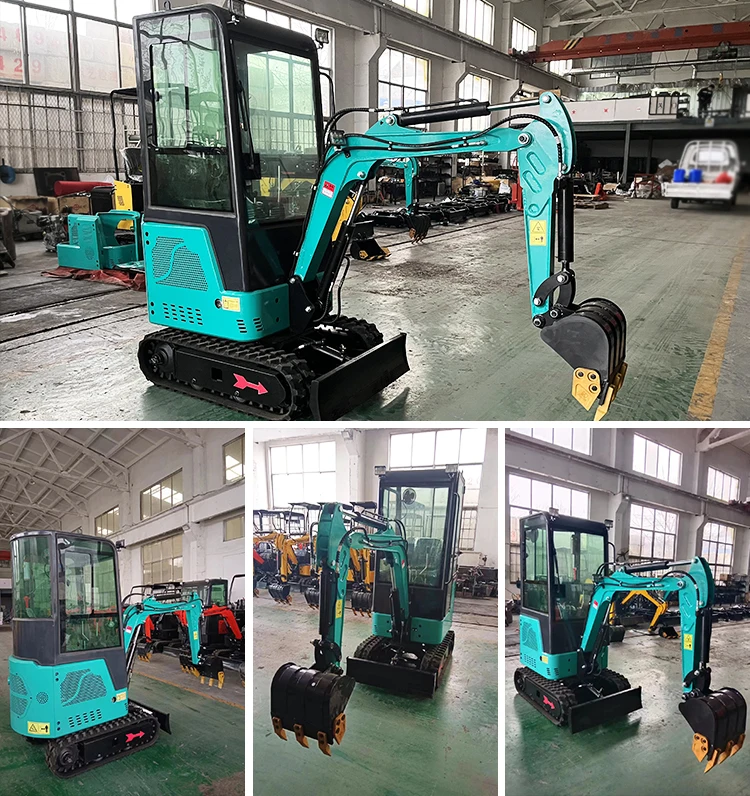 Small household excavators, mini excavators, agricultural multifunctional micro excavators, engineering farmland hooks, and hook