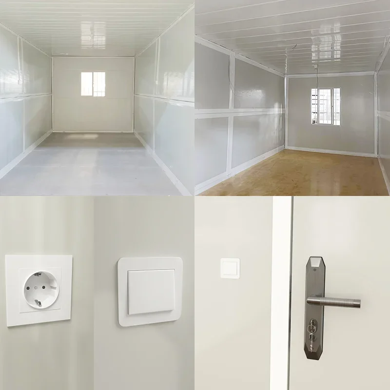 Low Cost Modular Prefabricated Portable Foldable Homes 20ft Office Folding Container House Color : Gold|Brown Low Cost Modular Prefabricated Portable Foldable Homes 20ft Office Folding Container House Color : Gold|Brown