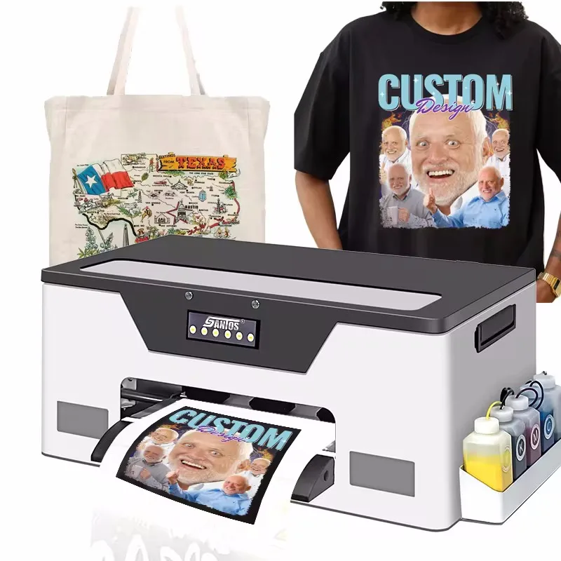 Top selling T-shirt digital printing machine 30cm A3 size DTF Printer best equipment for a small business Ships From : CHINA Top selling T-shirt digital printing machine 30cm A3 size DTF Printer best equipment for a small business Ships From : CHINA