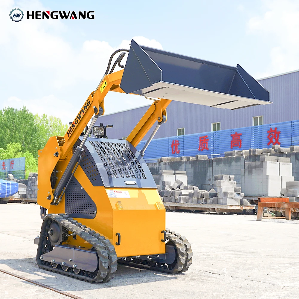 Mini Crawler Skid Steer Loader Small Skid-steer And Compact Track Loaders Customized Agricultural Machinery HW-T360 Mini Crawler Skid Steer Loader Small Skid-steer And Compact Track Loaders Customized Agricultural Machinery HW-T360