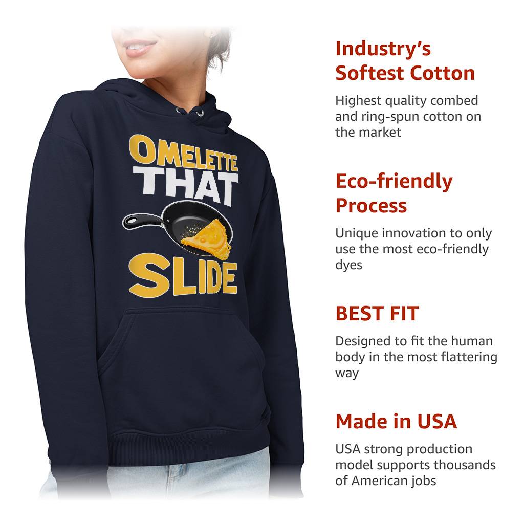 Omelette That Slide Hoodie – Breakfast Graphic Hooded Sweatshirt – Wordplay Gift Unisex Hoodie Clothing Hoodies & Sweatshirts Color : Black|Navy|White Omelette That Slide Hoodie - Breakfast Graphic Hooded Sweatshirt - Wordplay Gift Unisex Hoodie Clothing Hoodies & Sweatshirts Color : Black|Navy|White