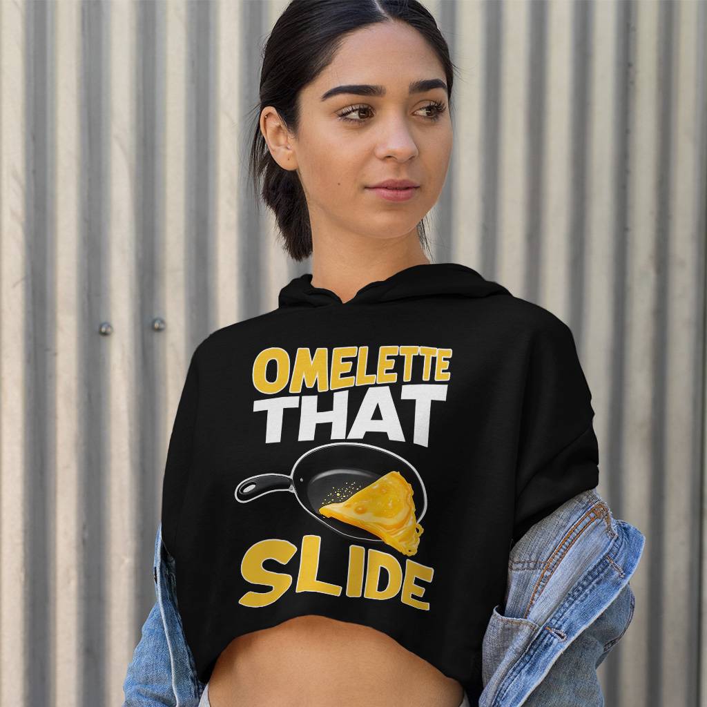 Omelette That Slide Women’s Cropped Hoodie – Wordplay Gift Hooded Sweatshirt – Breakfast Graphic Super Crop Top Hoodies Clothing Hoodies & Sweatshirts Color : Black|Lilac|White Omelette That Slide Women's Cropped Hoodie - Wordplay Gift Hooded Sweatshirt - Breakfast Graphic Super Crop Top Hoodies Clothing Hoodies & Sweatshirts Color : Black|Lilac|White
