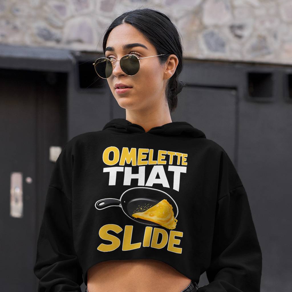 Omelette That Slide Women’s Cropped Hoodie – Wordplay Gift Hooded Sweatshirt – Breakfast Graphic Super Crop Top Hoodies Clothing Hoodies & Sweatshirts Color : Black|Lilac|White Omelette That Slide Women's Cropped Hoodie - Wordplay Gift Hooded Sweatshirt - Breakfast Graphic Super Crop Top Hoodies Clothing Hoodies & Sweatshirts Color : Black|Lilac|White