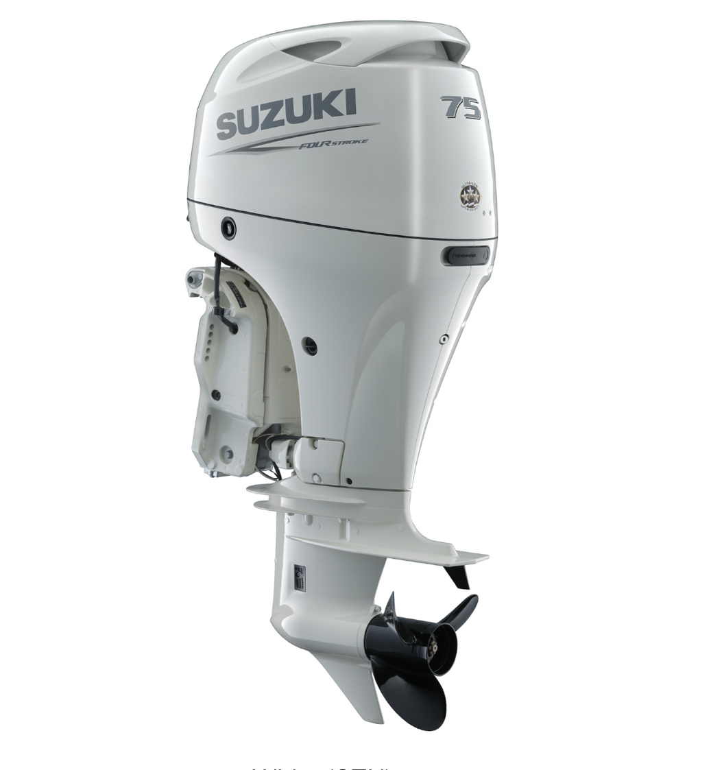 Suzuki DF75ATLW back view